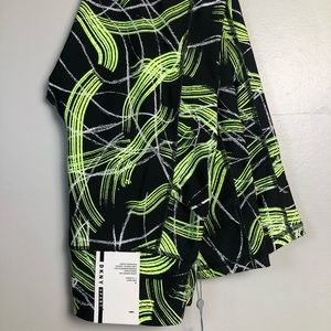 DKNY Electric shock print high waist leggings